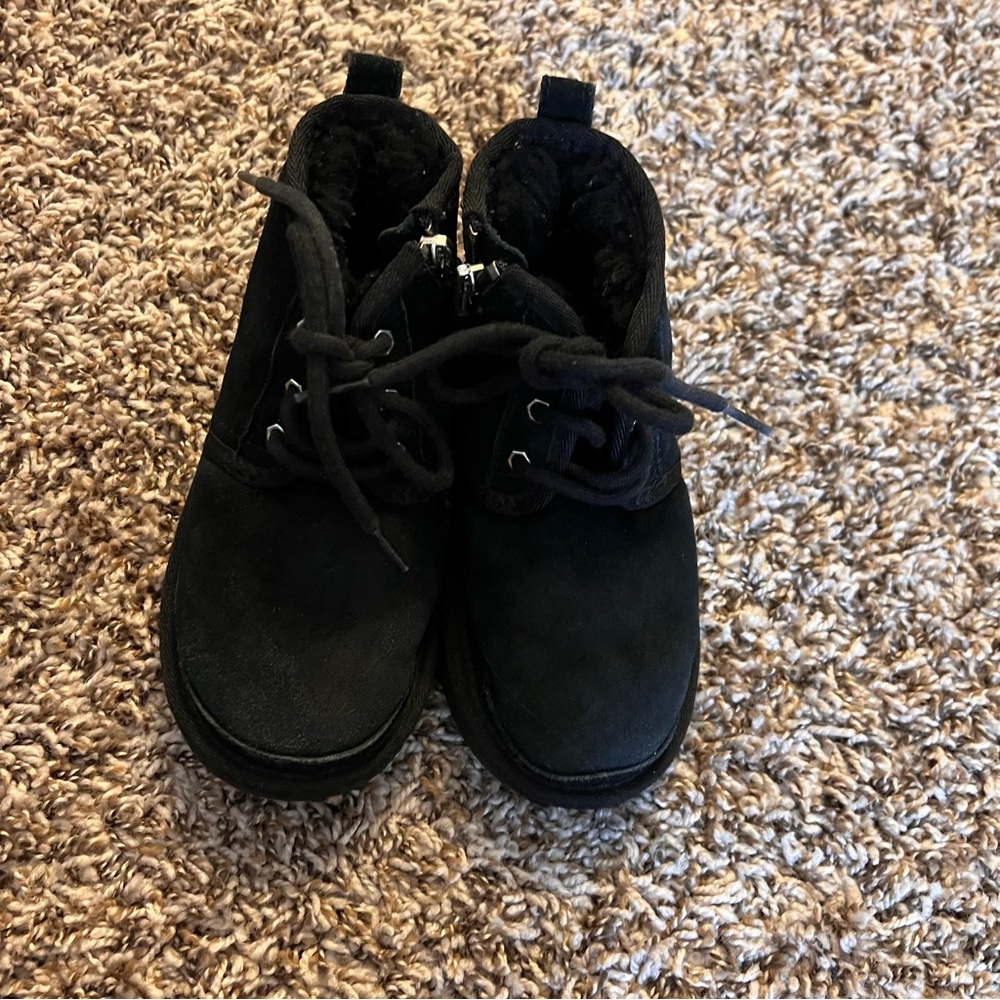 Kids black ugg boots
